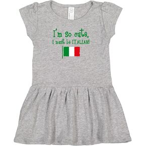 inktastic So Cute Italian Infant Dress