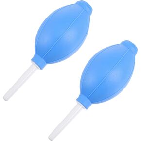 2pcs Silicone Air Blower Dust Cleaner Tool for Camera Phone Keyboard Powerful Dust with Short Nozzles Lightweight and Portable for Precision Cleaning