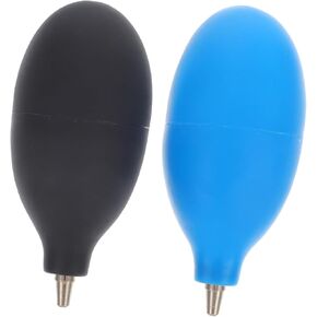 KICHOUSE 2Pcs Camera Air Blower Versatile Lens Cleaning Supplies for Electronics Plants Safe High Elasticity Squeeze Ball Pump Colors Included