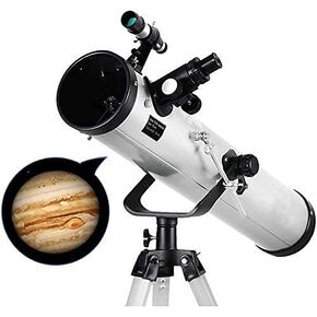 Super Binoculars 125mm Caliber Reflection Telescope Telescopes For Astronomy telescope With Adjustable Tripod And 5x24 Finder The Best Astronomy Gift For Beginner adult And Kids (Color Package 2) Pa