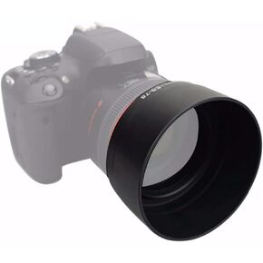 Bgning Lens Hood استبدال ES-78 متوافق مع Canon EF 50mm F / 1.2L USM / 50 MM F1.2L USM LENSES 72MM ES78 CAMERA CAMERANCE PROTECTOR