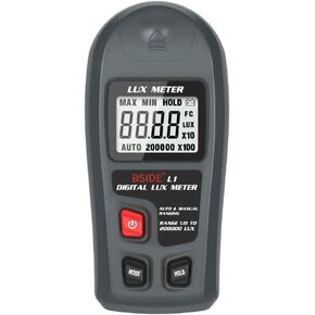 High-Precision Digital 0-200000 LUX Illuminance Meter Integrated Portable Metering Instrument Brightness Meter Lighting Design and Evaluation