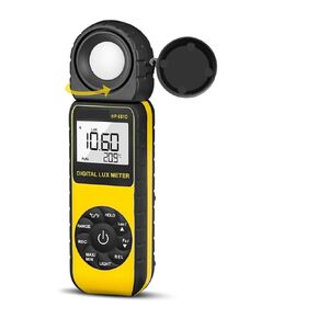 Light Meters, 881D Digital LUX Meter - High Accuracy Wide Range 1-400,000Lux LCD Display Auto Zero & Low Power Indicator