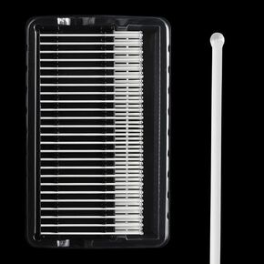 AAwipes Sticky Swab Gel (2.5 mm/0.1 inch Round Head, 100 Packs) Sticky Pen Silicone Gel Stick for Camera Sensors, LCD, Semiconductors, PCB, SMT & Watches etc. (No. GSP-100)