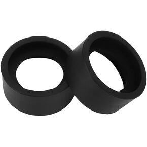 Rubber Stereo Microscope Eyepiece Cover Protector 2Pcs (KP-H2 Flat Angle)