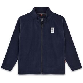 LEGO Wear Kids & Baby Full-Zip Fleece Cardigan Jacket, Dark Navy, 14 Years