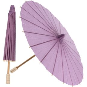 2Pcs Classic Blank Paper Umbrella for DIY Decoration Small Reusable Parasol Elegant Retro Design for Photography Props and Holiday Events