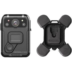 IRIS 2K GPS Touch Screen HD WiFi 128GB 8 Hour Battery Police Body Camera (Add Magnet Mount)