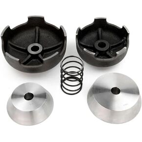 5 Piece Light Duty Truck 2 Cone & 2 Bell Clamp Adapter Set for Ammco Brake Lathes with 1" Arbor - 9399/9499 - Made in USA