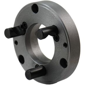 Shars Fully Machined Back Plate for 3 or 4 Jaw Self Centering Chucks (5" D1-4) P