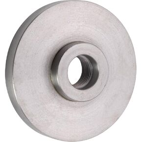 CME 6" 1 1/2"-8 Threaded Lathe Chuck Backing Plate, Machine to Fit Chuck