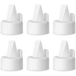 PumpMom-us Duckbill Valves with Pull Tab for Spectra S1 S2 and 9 Plus, Compatible with Medela PIS, Harmony, Symphony and Swing, Not Original Spectra Pump Parts