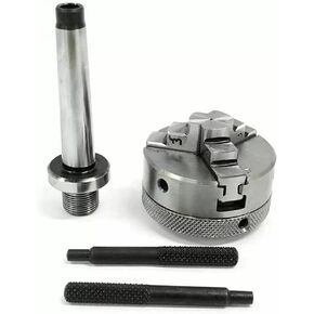 3 Jaw Self Cirtering 2 "50mm Chuck مع MT 2 Shank Thread 14x1-AMZ495