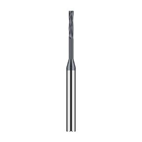 0.91mm إلى 0.99mm آلة كربيد رايمر حلزوني الفلوت عالية الدقة القاطع المعدني CNC 0.92 0.94 0.96 3MM Shank (coated0.9xd3x50l)