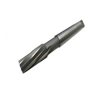 1pc 1: 10 morse taper reamer hss h8 machine machine tapered chucking reamer cnc أداة لحفر ثقب الألومنيوم الصلب المعدني (الحجم 34)