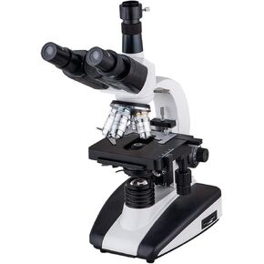 Microscopes Biological Microscope,X-S-P136S-M Trinocular 40X-1600X with LED Light for School Children Students for School Laboratory Science Education