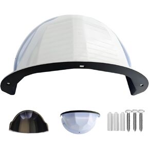 Sun Rain Shade CCTV Security Camera Cover Outdoor Top Cover Shield Protective Roof for Hikvision/Nest/Ring/Arlo/Dome/Bullet/Bell CCTV Surveillance Camera
