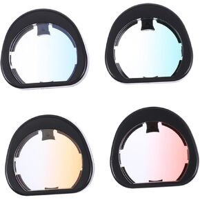 NUOBESTY 4pcs Graduated Color Camera Filters Kit for Mini Easy to Install Special Effect Lens Filters Compatible with Instax Mini Enhance Your Photography