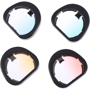 NUOBESTY 4pcs Graduated Color Camera Lens Filter for Photography Accessory to and Improve Techniques for Photo