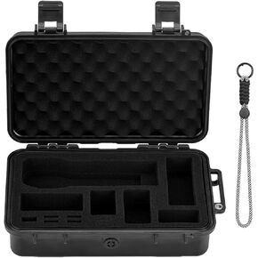 Pocket 3 Case Waterproof Hard Case Compatible for DJI Osmo Pocket 3 Camera and Accessories, Portable Carrying Travel Bag Storage Bag Explosion-proof