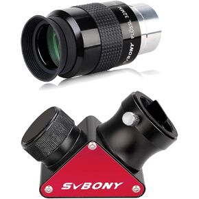 SV188P Dielectric Mirror Star Diagonal and SV131 Eyepiece 32mm Plossl Telescope Lens for Astronomical Observation