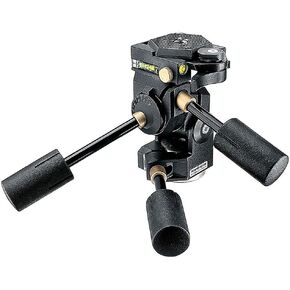 Manfrotto 3D Super Pro 3-Way Tripod Head مع إصدار سريع ، لأرواح الكاميرا ، ورأس كرة السوائل ، ومثبت الكاميرا ، وملحقات التصوير الفوتوغرافي لإنشاء المحتوى