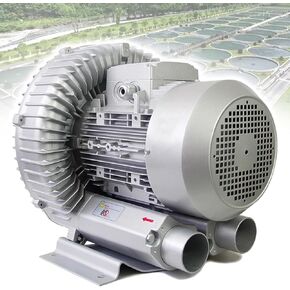 Regenerative Blower, Single/Three Phase Vortex Ring Blower, Ring Blower for Fish Tank Centrifugal Blower, Industrial Vacuum Pump for Air Blowing Or Suction(3.8KW/380V)