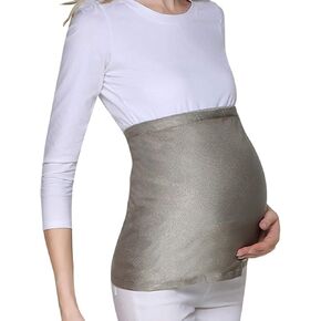 Pregnant Anti-Radiation Protection Shield,360° Shielding Maternity Wear Full Silver Fiber Electromagnetic Radiation for Anti EMF WiFi 5G Shield,360°-XXL