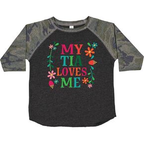 inktastic My Tia Loves Me Niece Toddler T-Shirt