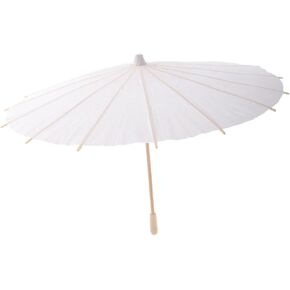 Handmade Oiled Parasol Umbrella DIY Painting Umbrella for Creative Expression for Weddings Parties Cosplay Photography and Decorative Use Japanese Style