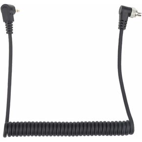 Camera Flash Sync Cable with Screw Lock for Flash Effects for Photographers and Studio Use