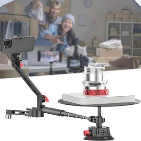 360 Degree Spinner,Professional Photography Turntable,Rotating Camera Slider,Rotating Platform,for Product Photography/Video Making/Picture Taking