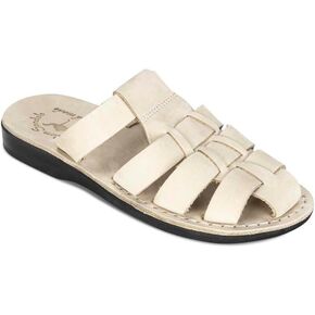 Jerusalem Sandals Michael Slide - Leather Pacific Slide Sandal - Womens