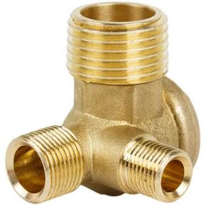Sanborn E100898 E100099 Check Valve 1/2" MNPT Coleman Craftsman Air Compressors
