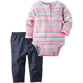 Carter's Baby-Girls Bodysuit Pant Sets 121g809