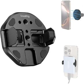 Smallrig SSD Magnetic Phone Mount Bracket SSD حامل مع Magsafe ، 45-70 مم （1.77 ''-2.76 '' لقطات واسعة ، 1/4 "-20 خيوط وأحذية باردة ، لسامسونج T3/T5 ، من أجل Sandisk ، من أجل iPhone-iPhone-iPhone-iPhone-iPhone-iPhone-