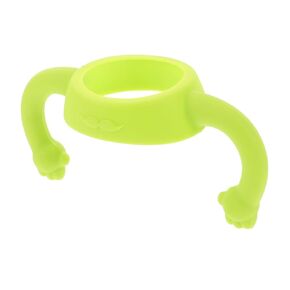 Wakauto Silicone Bottle Handle for Newborns Compatible with Wide-Neck Bottles Over Friendly Grip Essential for Boy Girl Feeding