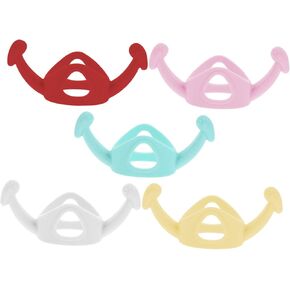 5pcs Handle Bottle Cover Handles Milk Bottle Handle Water Bottle Handle Feeding Bottle Accessories Silicone Bottle Handle Feeding Bottle Handle