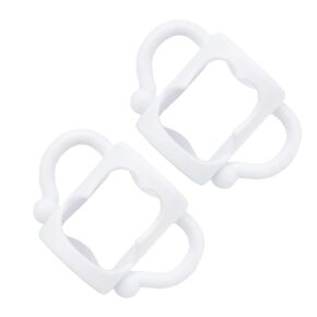 SUPVOX 2pcs Bottle Handle Bottles Bottle Supplies Silicone Handle for Feeding Bottle Feeder Handle Non-Slip Bottle Accessory Blue