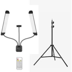3000K-6000K 40W arm Filled LED Light Long LED Light with LCD Screen for Live Broadcast in a Photo Studio