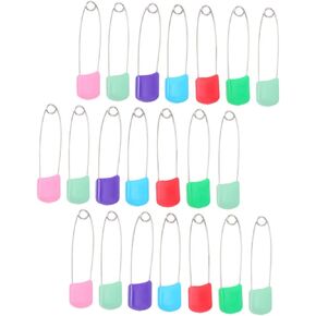 50Pcs Cartoon Diaper Pins Safe Cloth Nappy Brooch for Mixed Color Lightweight and Durable Design for Easy Travel and Everyday Use for Cloth Diapers