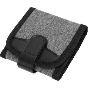 Akozon Camera Lens Filter Storage Bag Water Proof Shockproof Thick Lens Pouch for Up To 72mm Filters