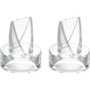 Zomee Silicone Hands-Free Collection Cups Duckbill Valve Replacement Parts Set Efficient and Durable Accessories (NOT Compatible with ZOMEE FIT and Z2) Set of 2