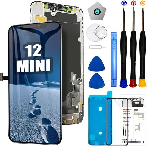 LMQ for iPhone Xs Max Screen Replacement Kit 6.5“ Full HD Display (A1921, A2101, A2102, A2103, A2104) 3D Touch Display Digitizer Frame with Repair Tool in Saudi Arabia