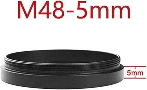 M48X0.75 T2 Extension Tube Ring 3/5/7/10/12/15/20/30/40/50mm Telephoto Adapter Ring(5mm) in Kuwait
