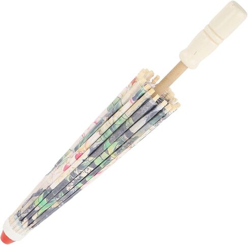 Pomya Oil Paper Umbrella, Durable Decorative Chinese Umbrella Multipurpose for Wedding Parties in Saudi Arabia