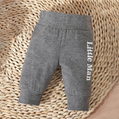 Baby Boy Clothes Newborn Infant Baby Clothes Romper + Pants + Hat 3PCS Outfits Set in Kuwait