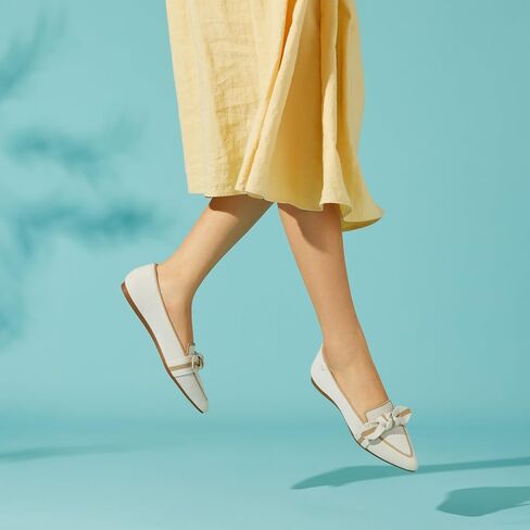 Vivaia Michelle 2.0 Women's Casual Slip-on Loafer Flats مع أحذية القوس المصنوعة من أخمص القدمين الأنيقة in Kuwait