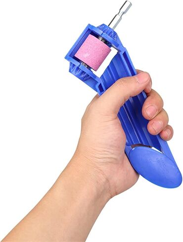 Grinding Wheel Drill Bit Sharpener Hand Tools Nail Drill Bits Set Sharpener Fit for Step Drill Accessories Hand Tool Accessories(2PCS Grinding Wheel) in Saudi Arabia