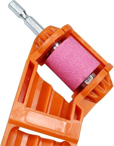 Grinding Wheel Drill Bit Sharpener Hand Tools Nail Drill Bits Set Sharpener Fit for Step Drill Accessories Hand Tool Accessories(2PCS Grinding Wheel) in Saudi Arabia